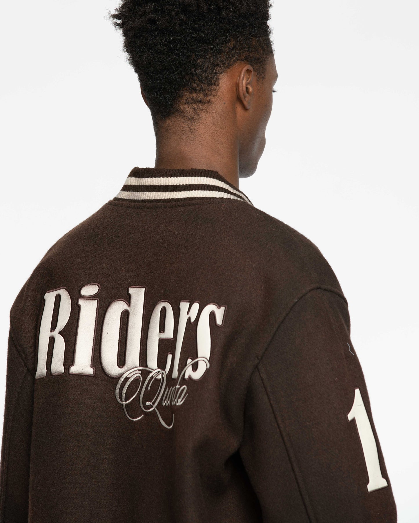 City Of Angels College Jacket Brown