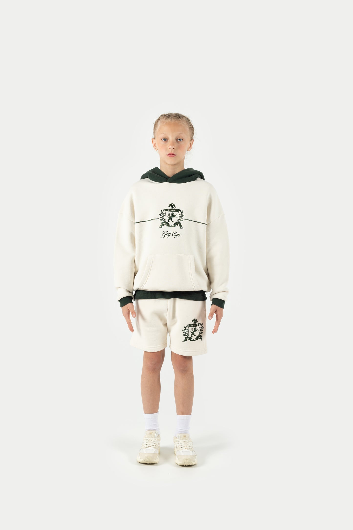Qunto Crest Hoodie Kids