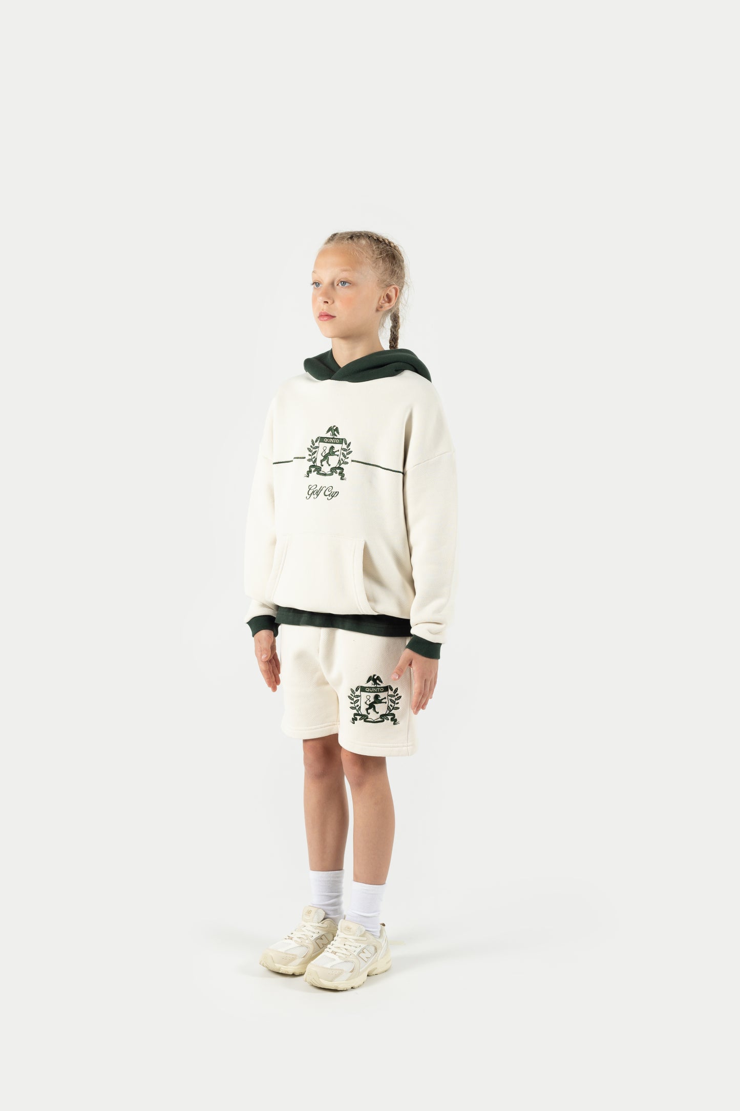 Qunto Crest Hoodie Kids