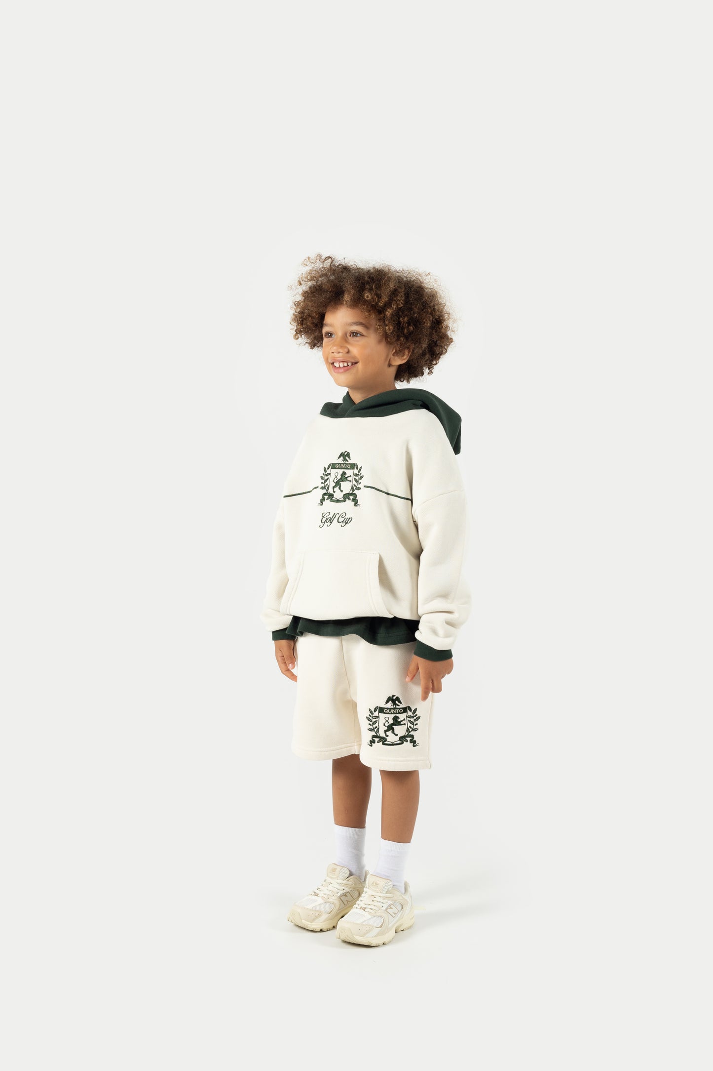 Qunto Crest Hoodie Kids