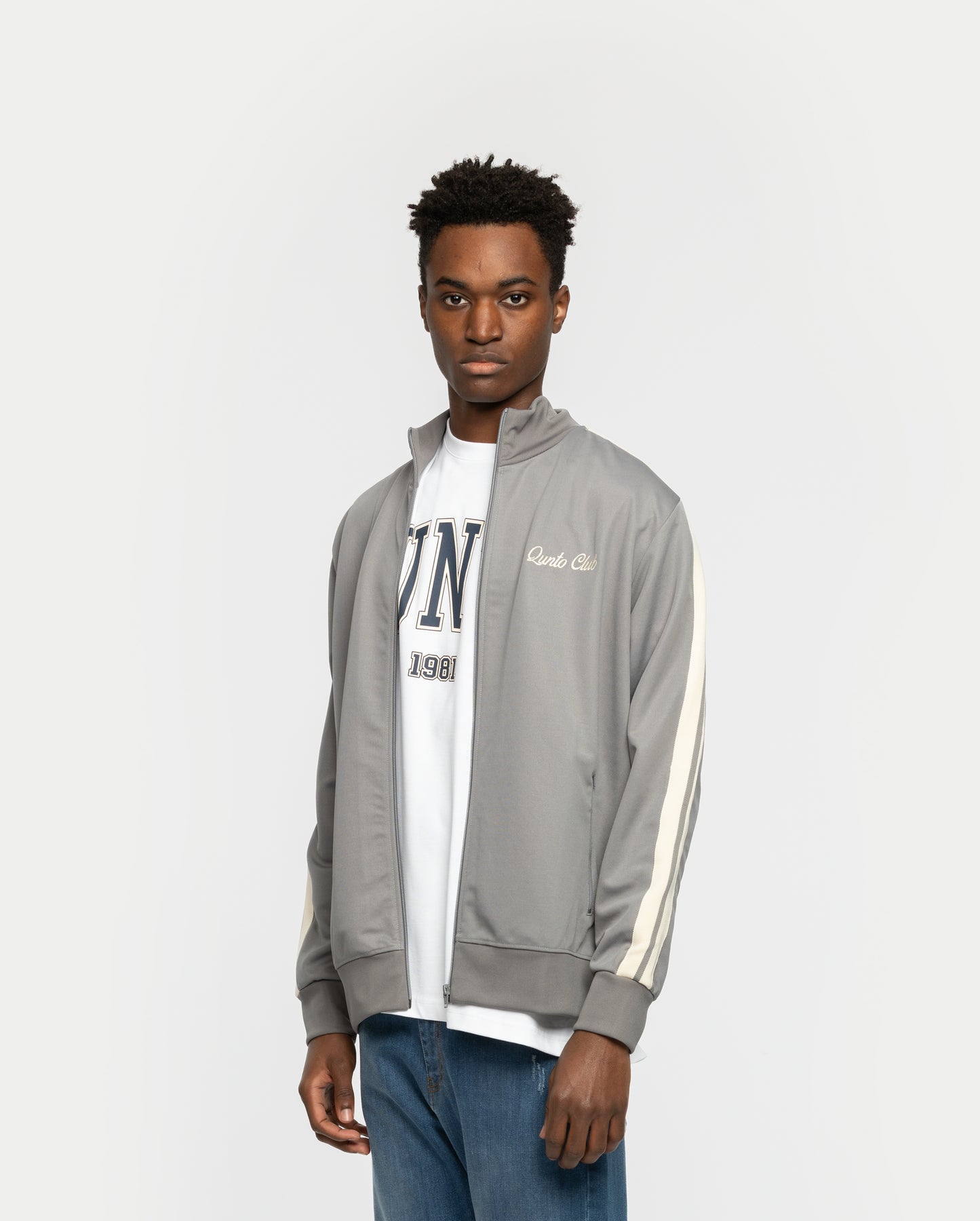 QC Track Jacket Grey