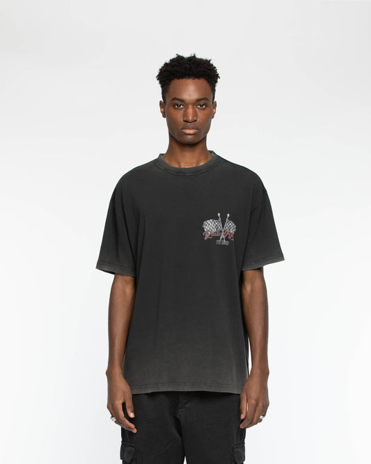 Pit Stop T-Shirt Black