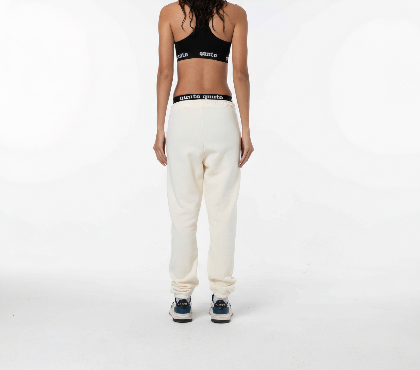 W REGULAR JOGGER CREAM