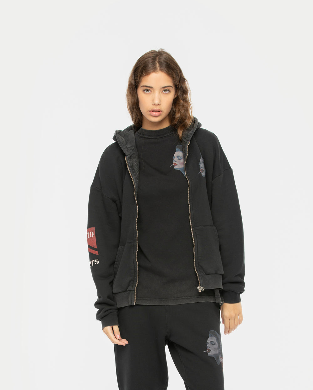 Smoking Kills Zipper Hoodie