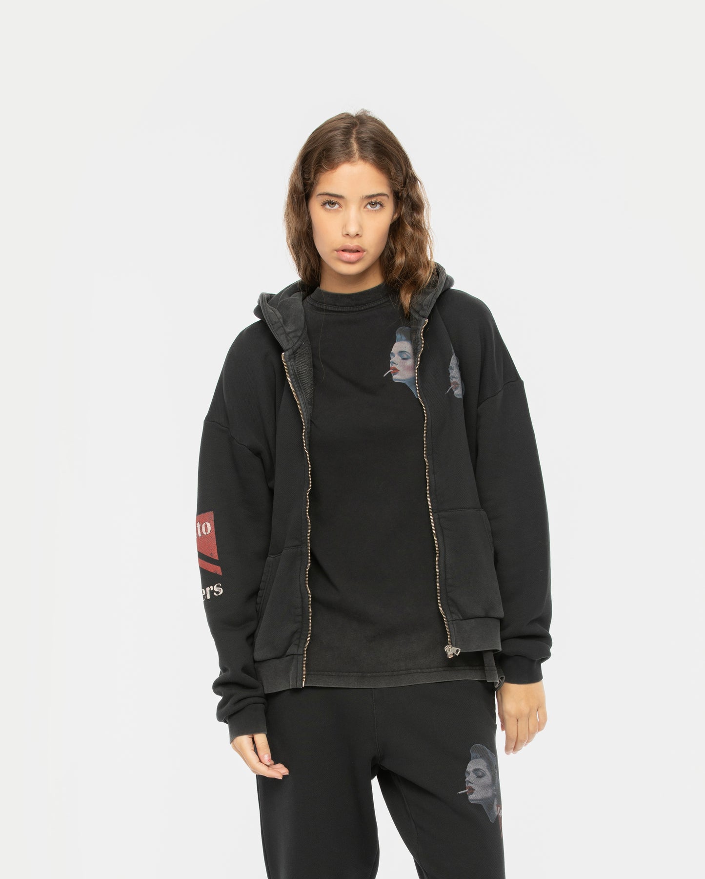 Smoking Kills Zipper Hoodie