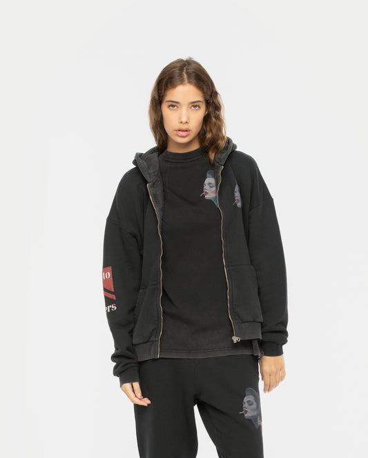 Smoking Kills Zipper Hoodie