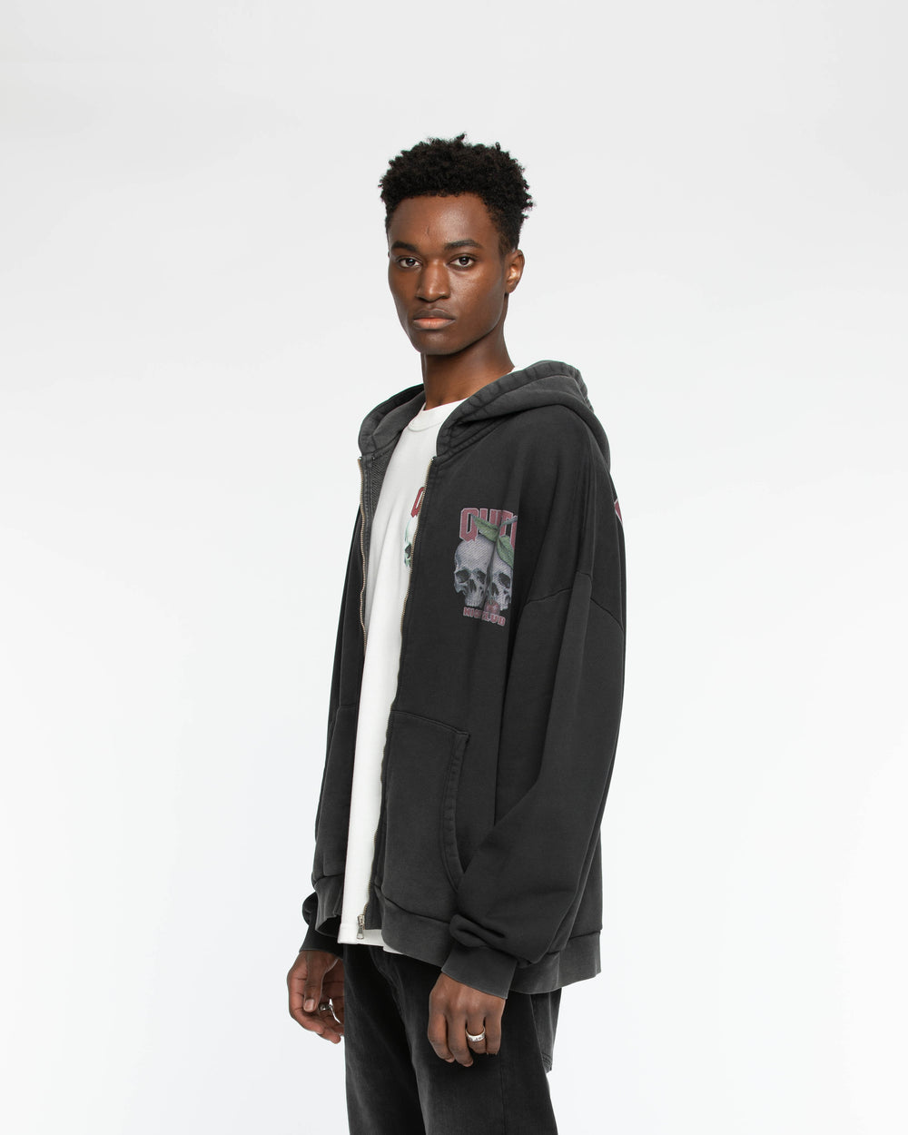 Wild Cherry Zipper Hoodie