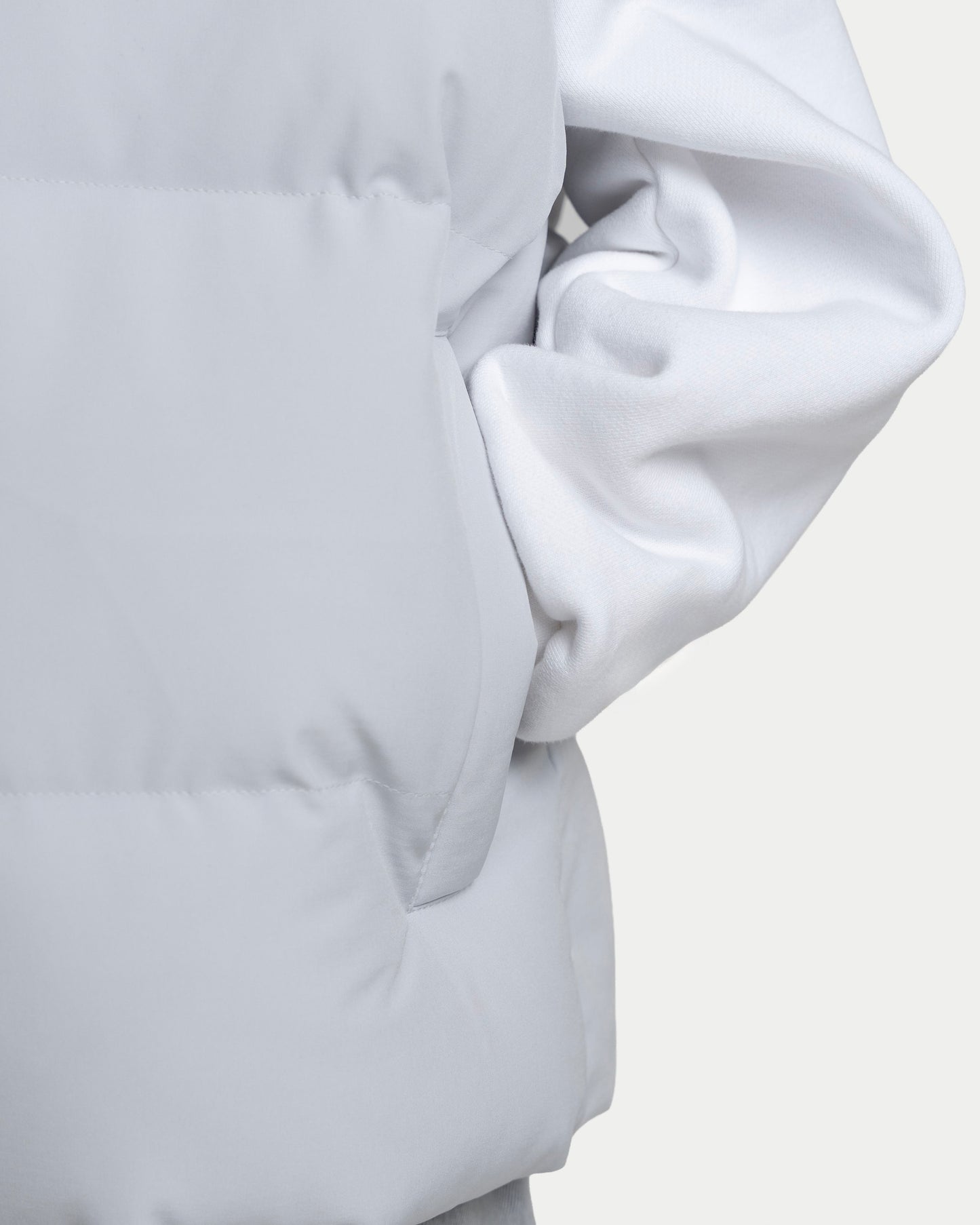 Super Puffer Vest Silver KIDS