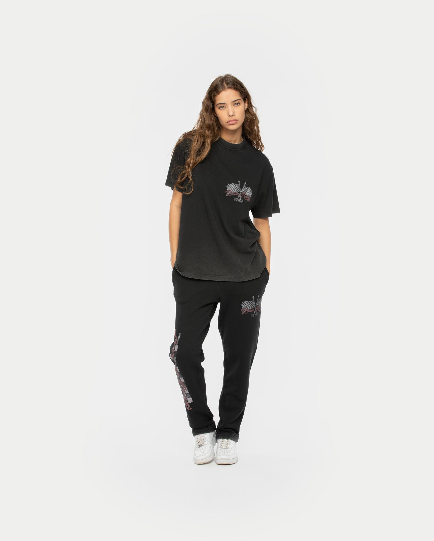 Pit Stop T-Shirt Black