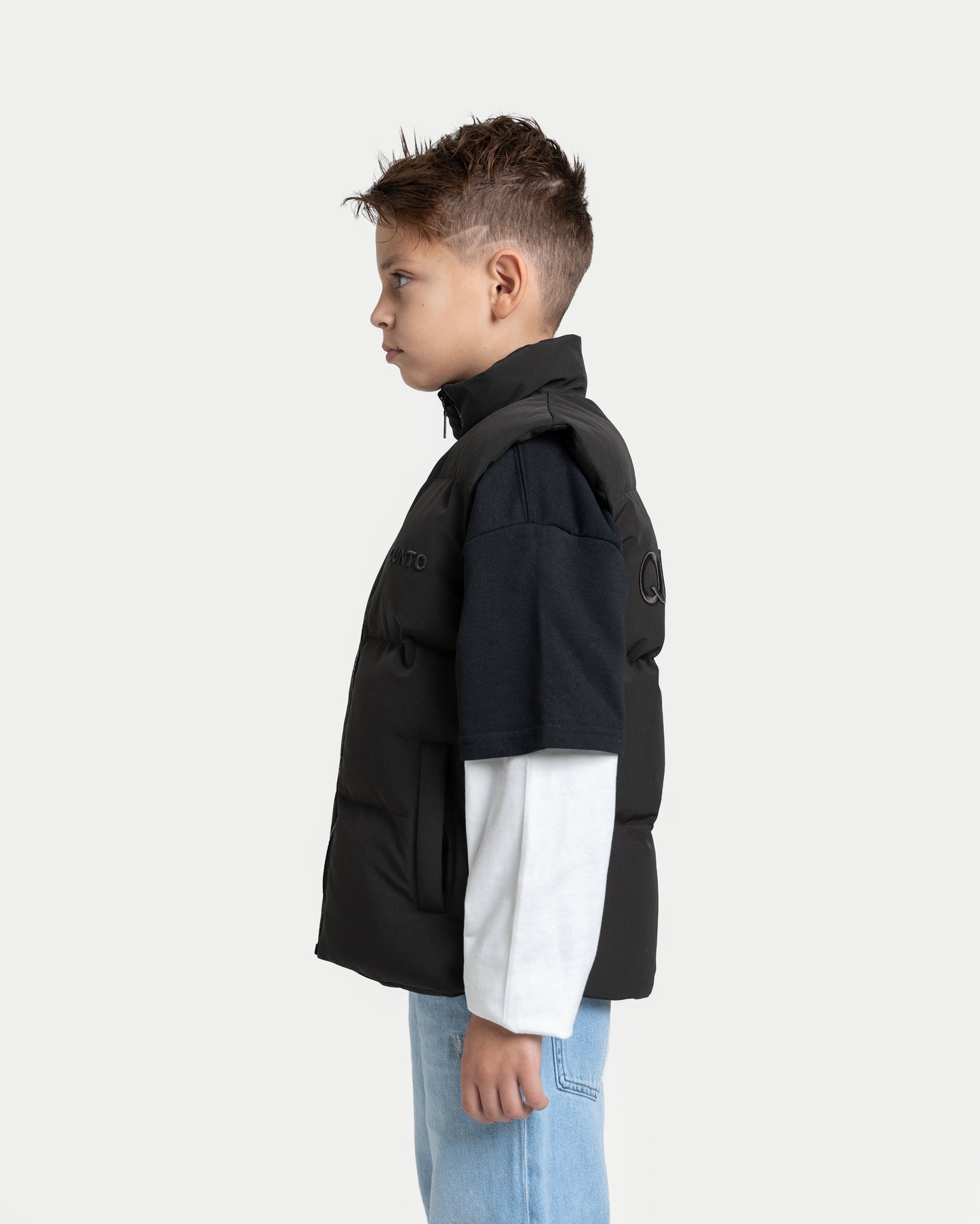 Super Puffer Vest Black KIDS
