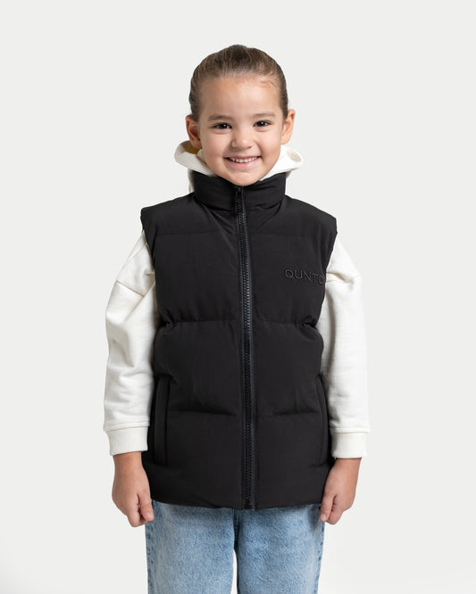 Super Puffer Vest Black KIDS