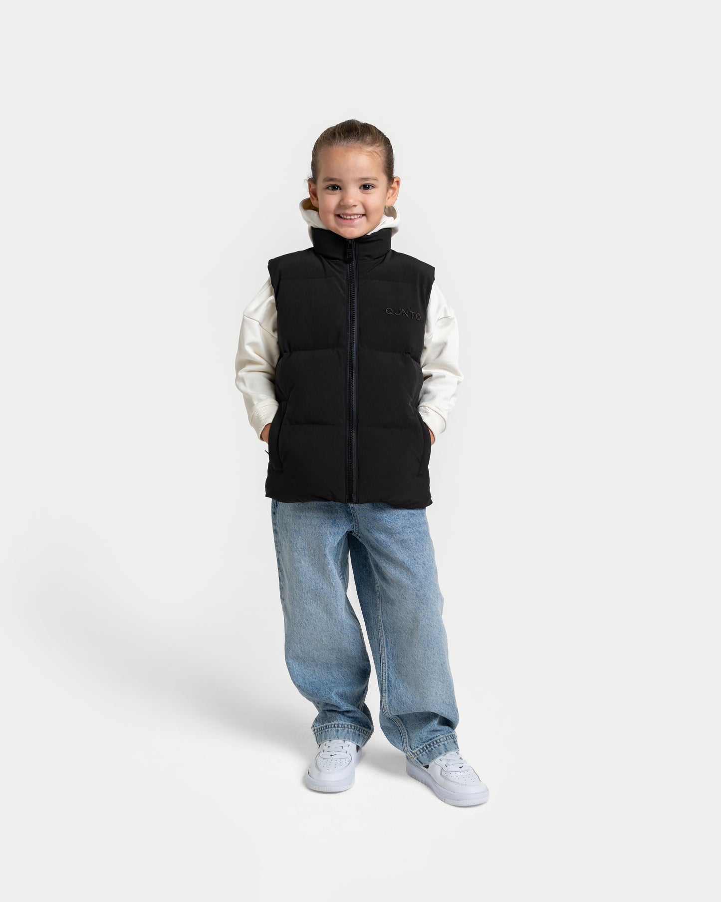 Super Puffer Vest Black KIDS