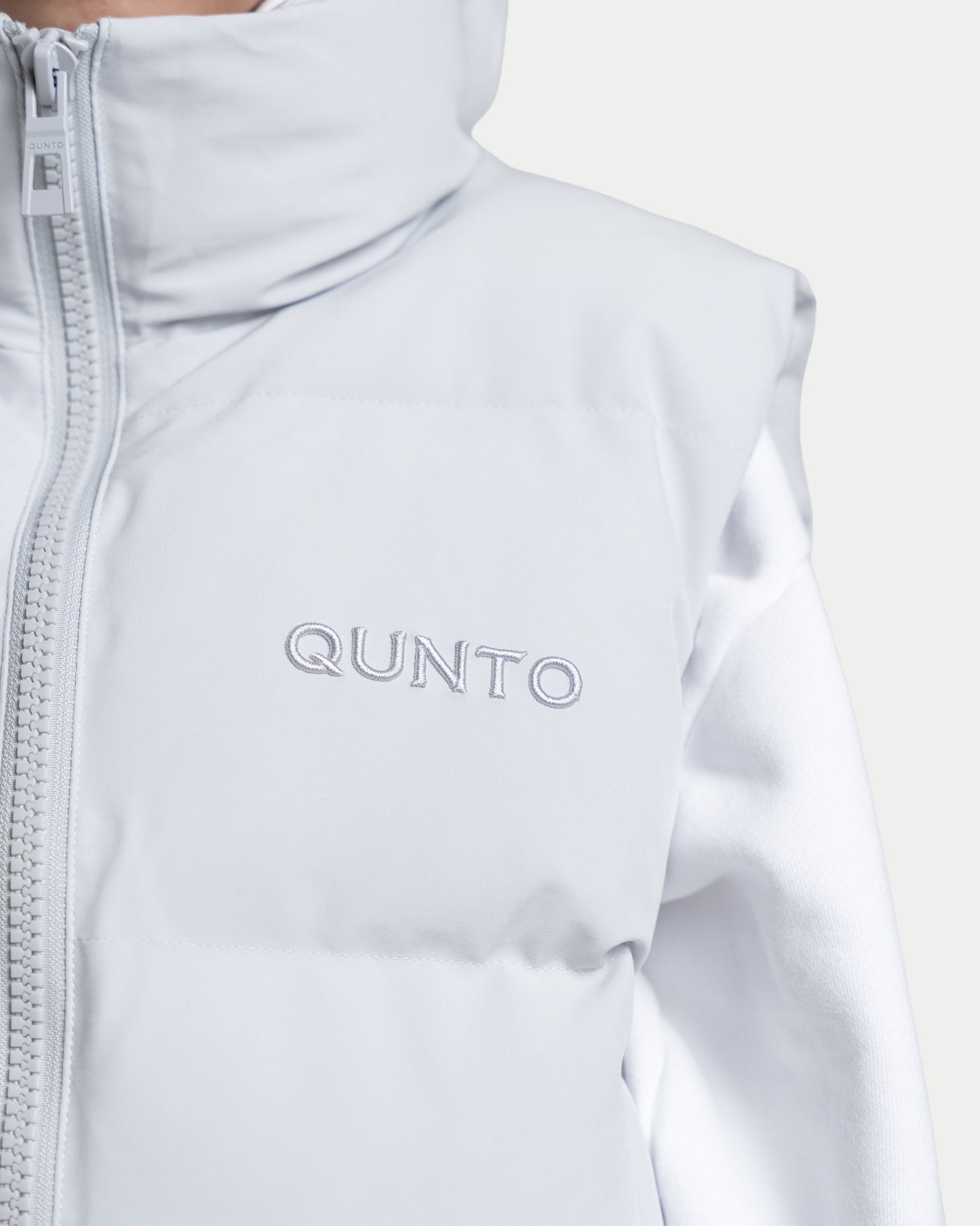 Super Puffer Vest Silver KIDS