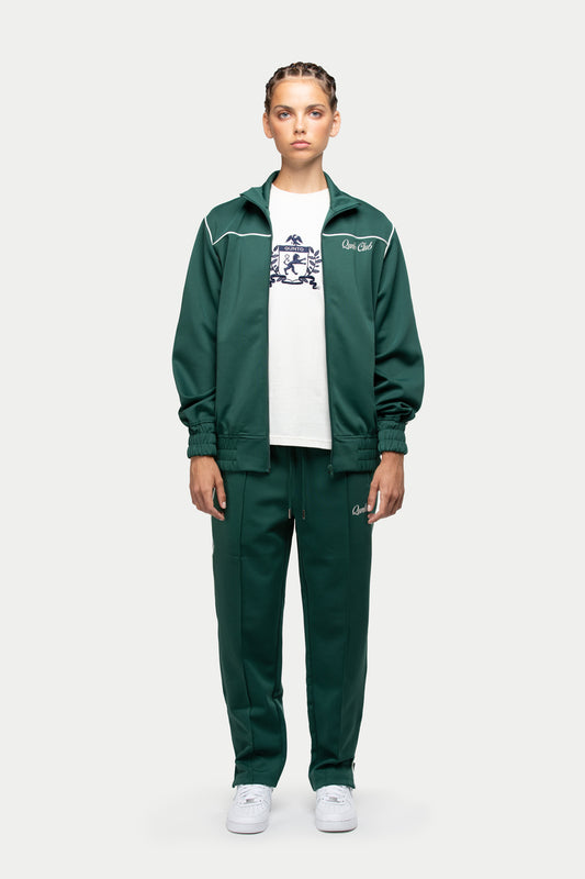 QC Pipes Track Jacket Green