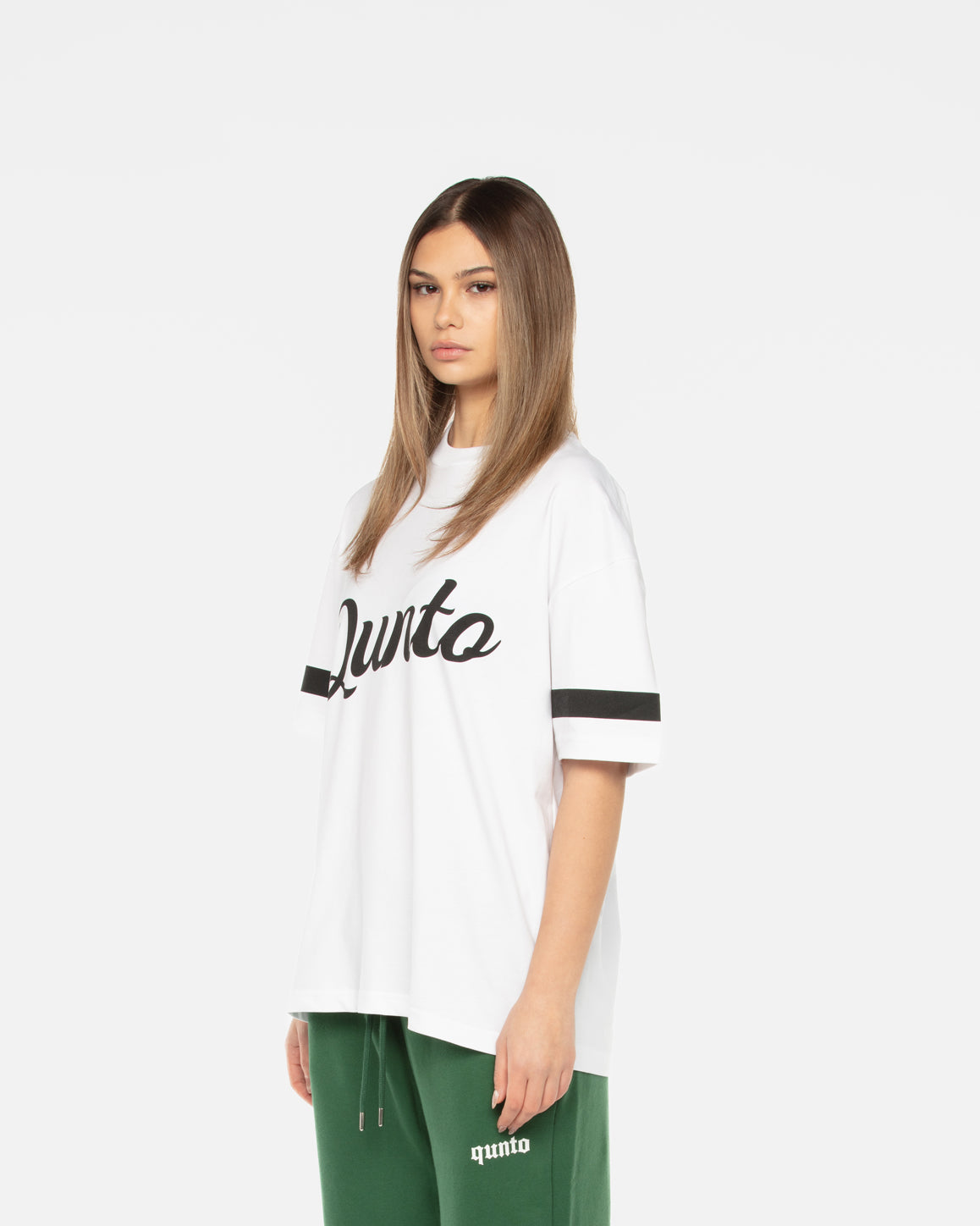 T-Shirt Stripes White