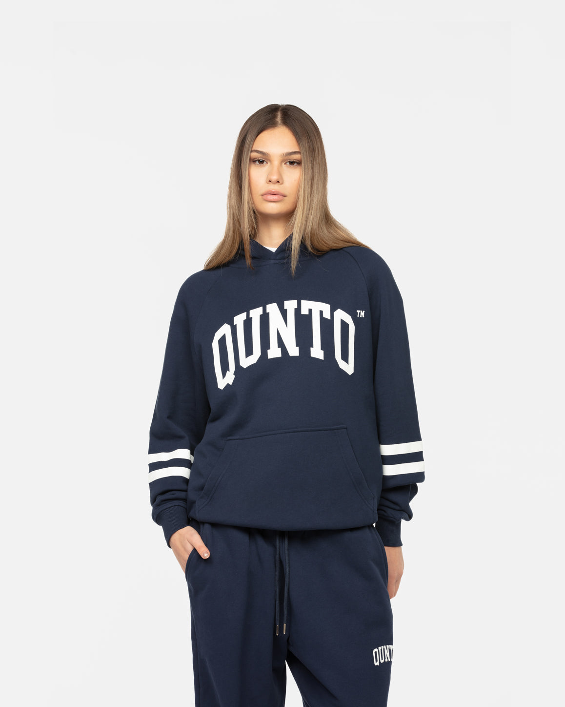 Hoodie Armstripes Navy Blue