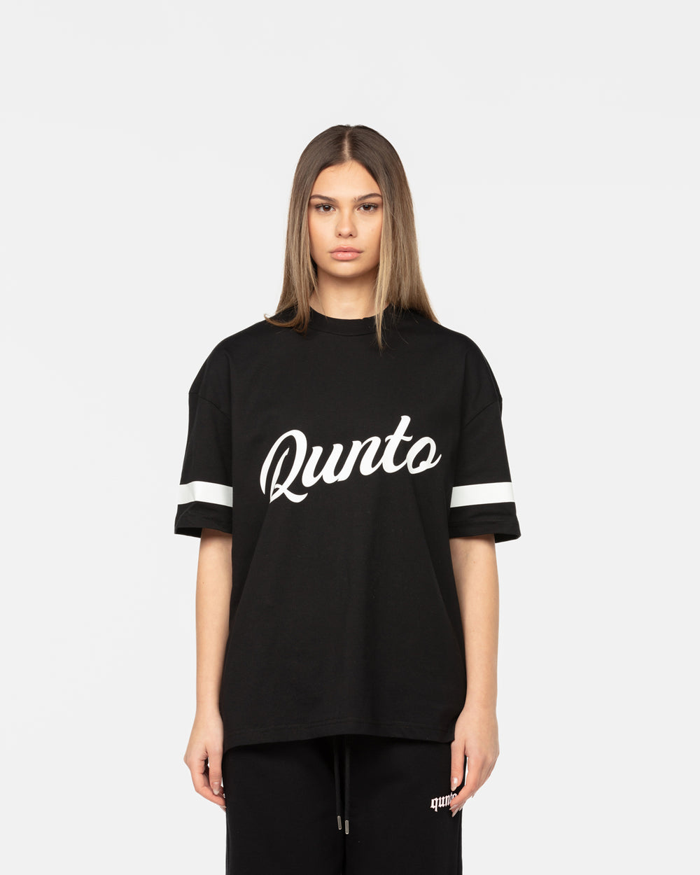 T-Shirt Stripes Black