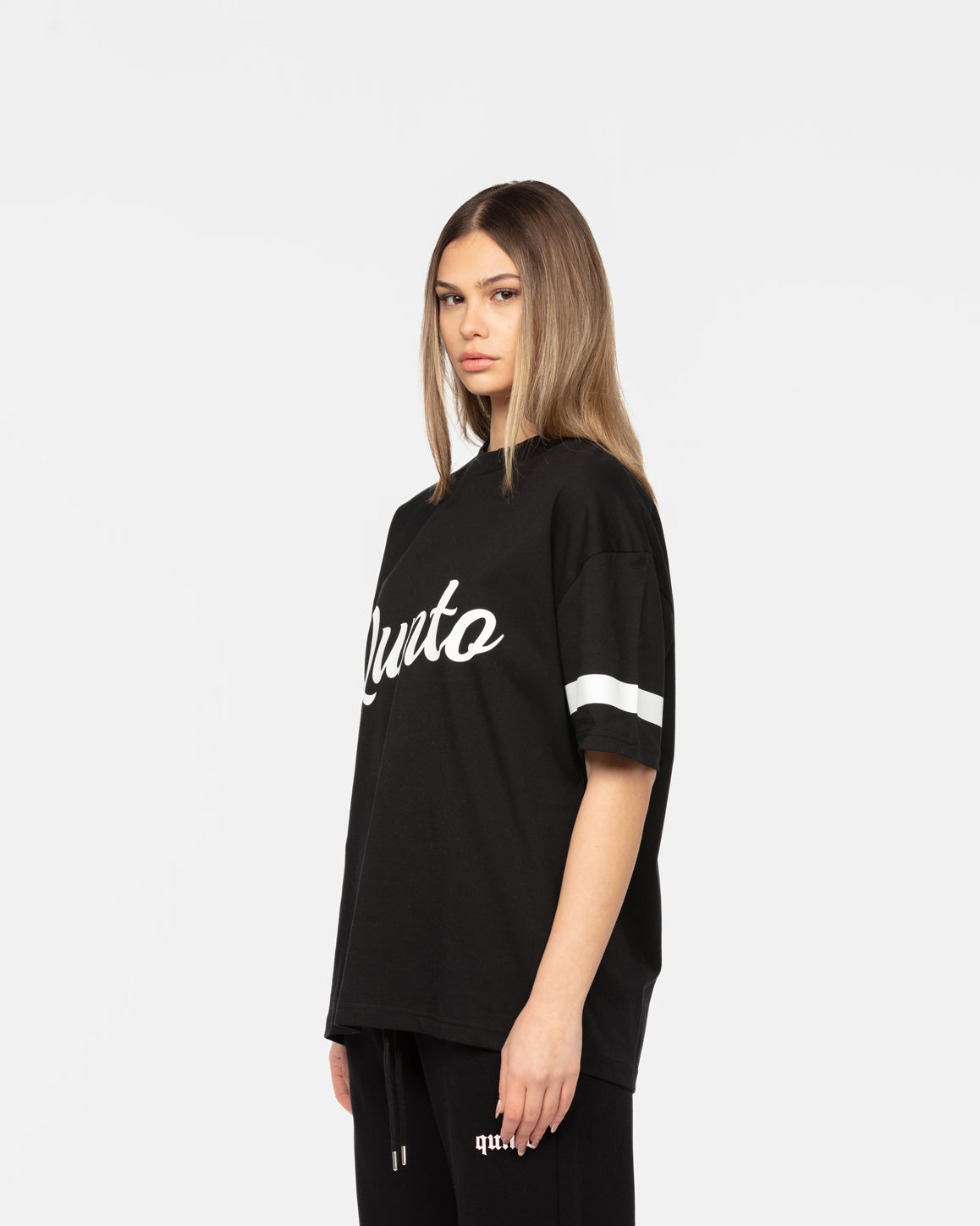 T-Shirt Stripes Black