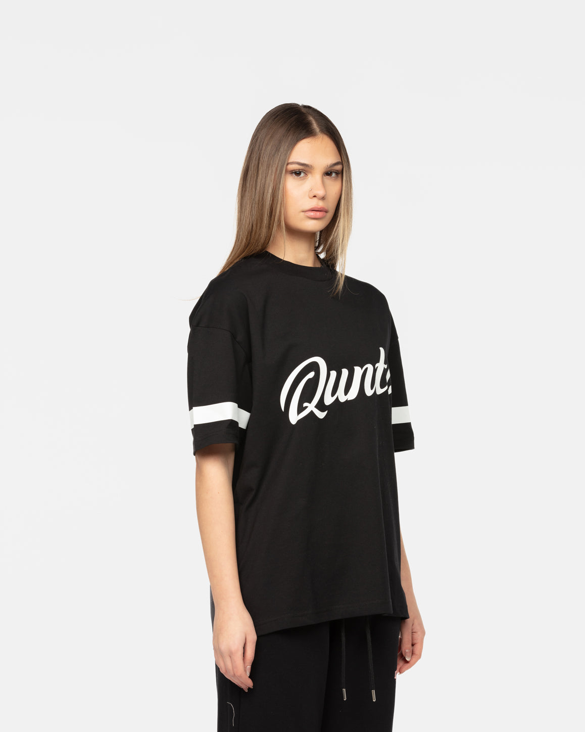 T-Shirt Stripes Black