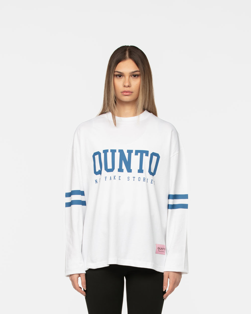 Long Sleeve Stripes Cream