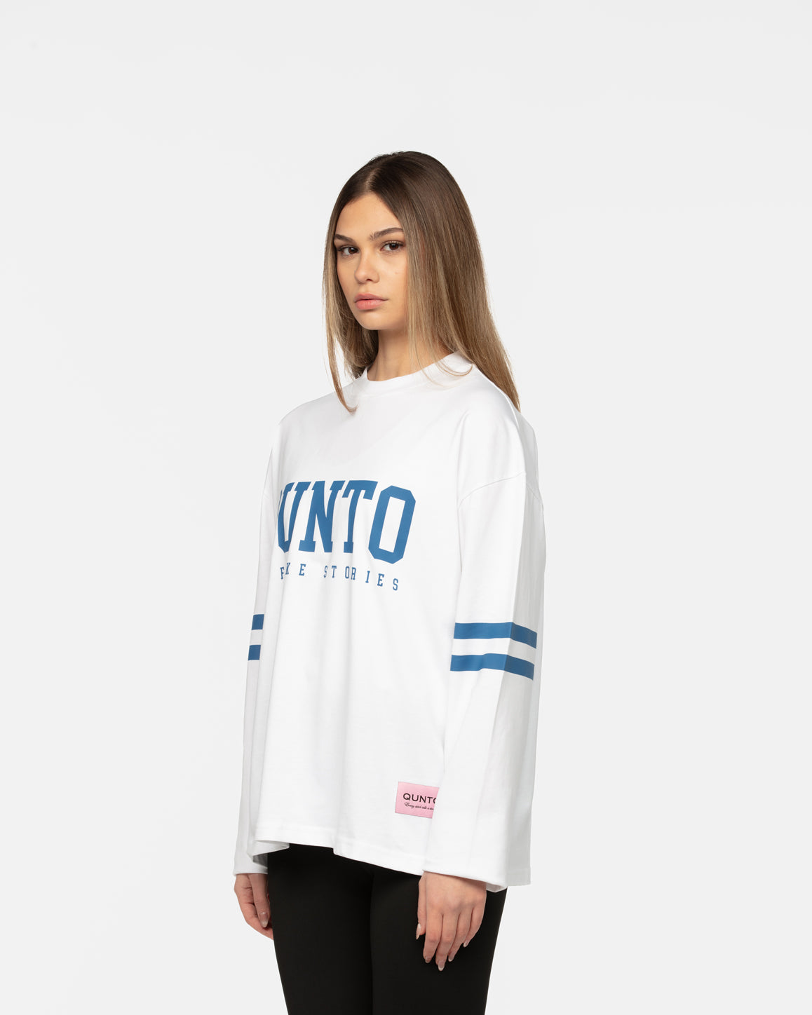 Long Sleeve Stripes Cream