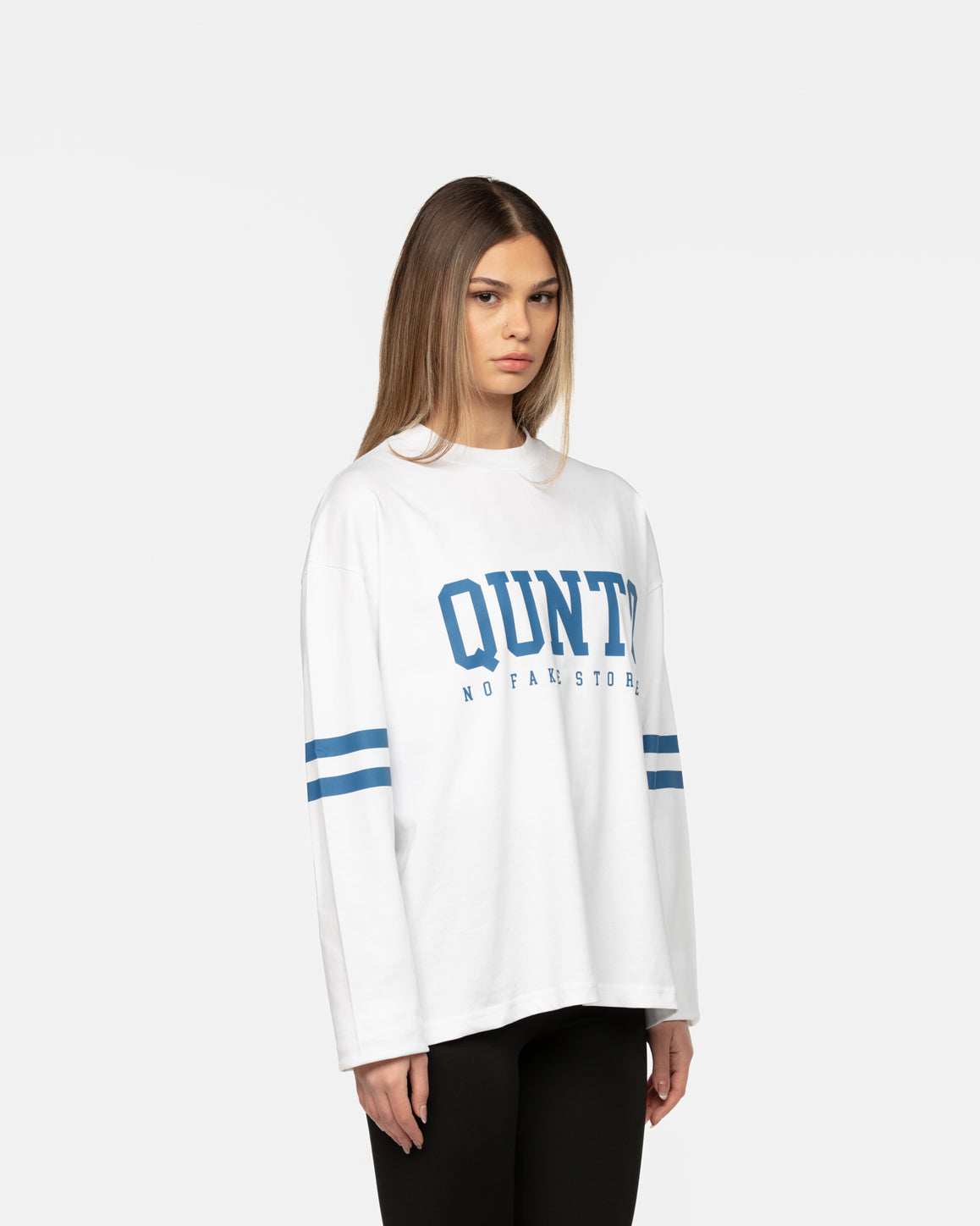 Long Sleeve Stripes Cream