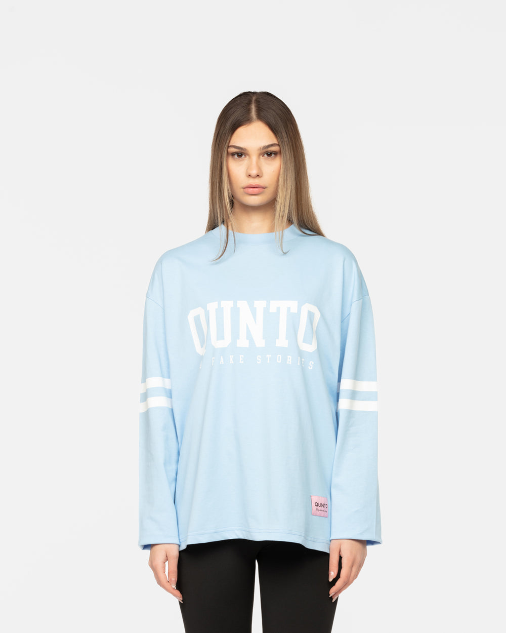 Long Sleeve Stripes Blue