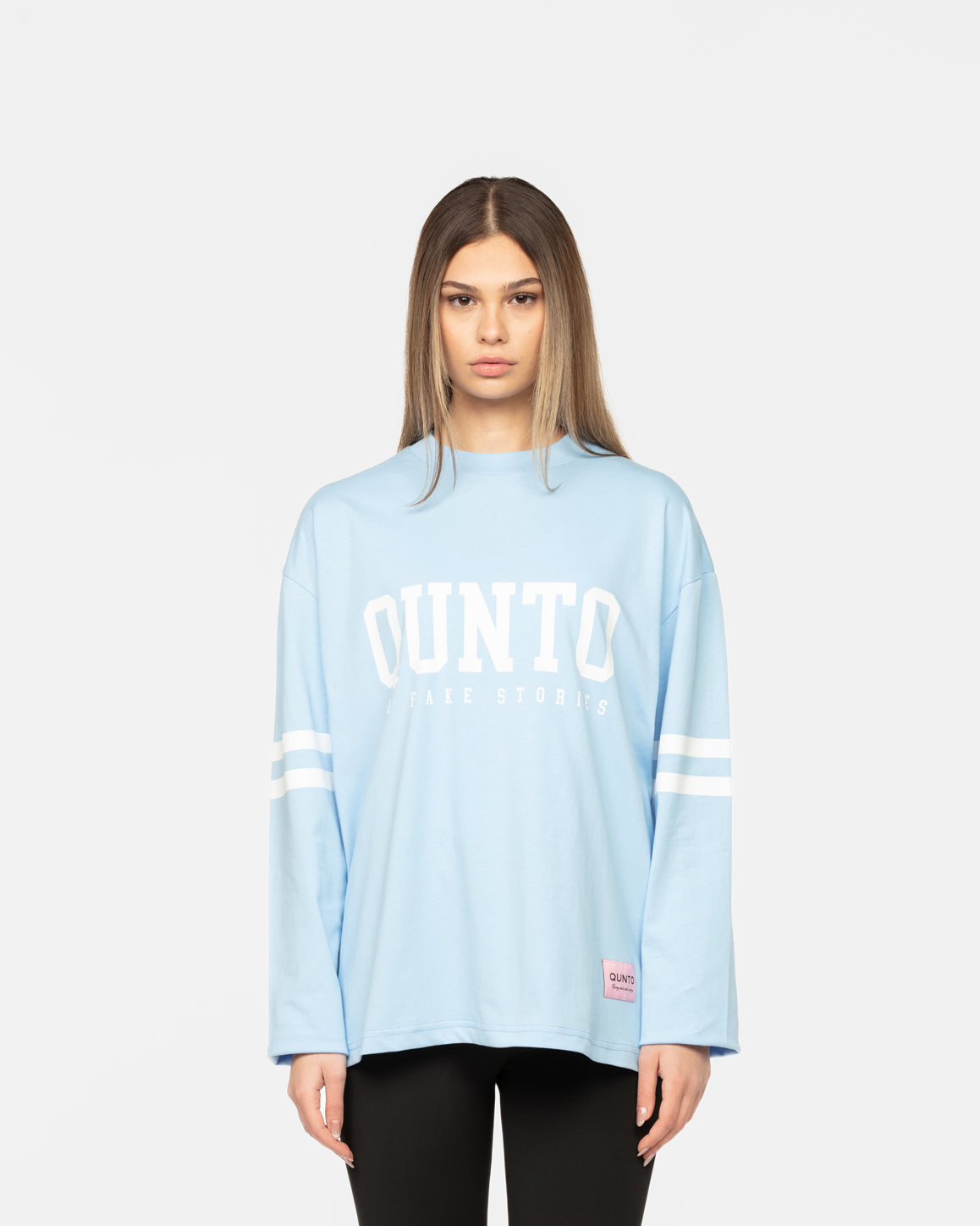 Long Sleeve Stripes Blue