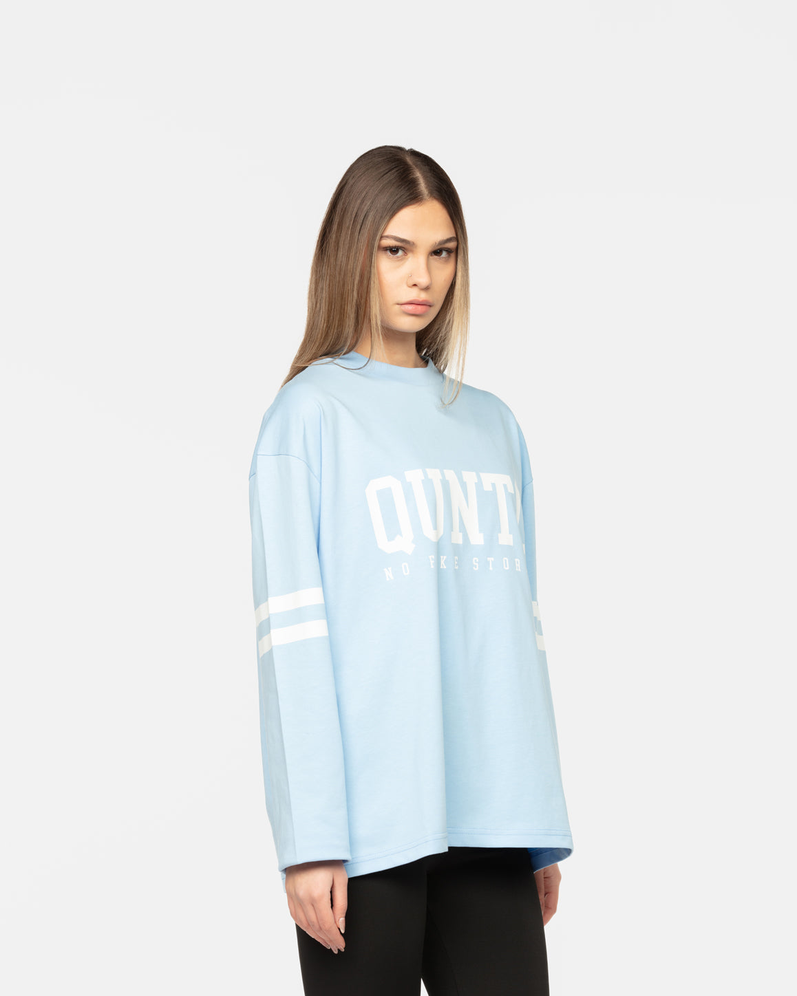 Long Sleeve Stripes Blue
