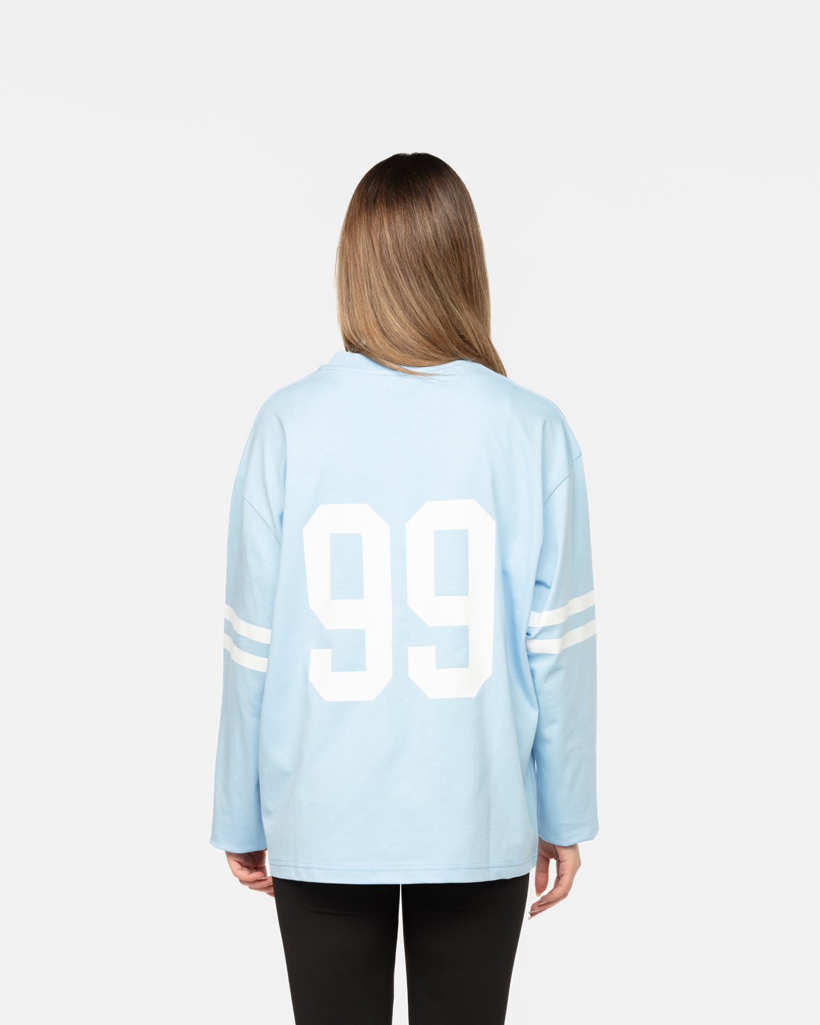 Long Sleeve Stripes Blue