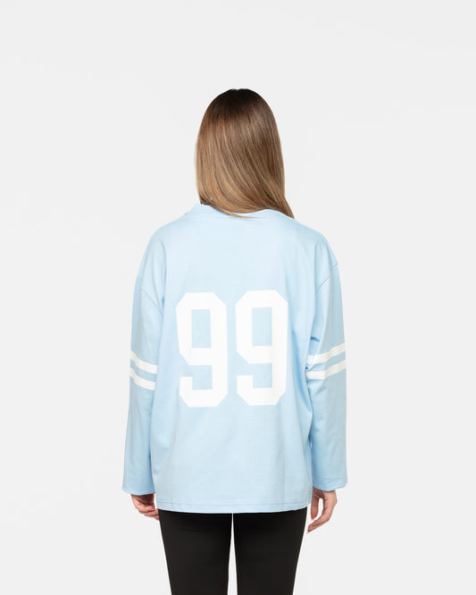 Long Sleeve Stripes Blue