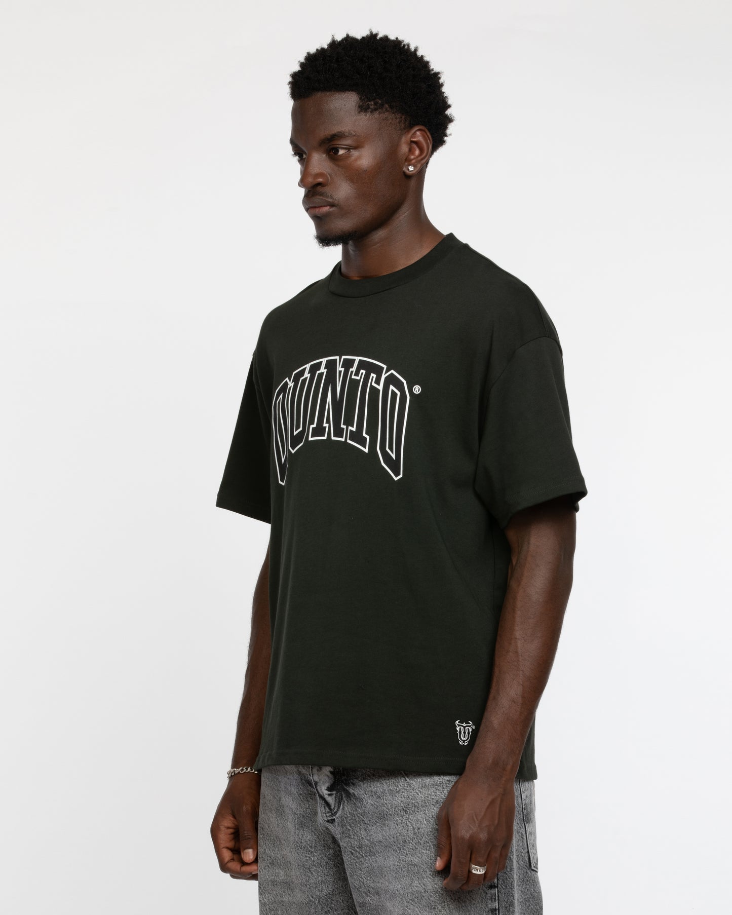 QT BLACK ON BLACK TSHIRT