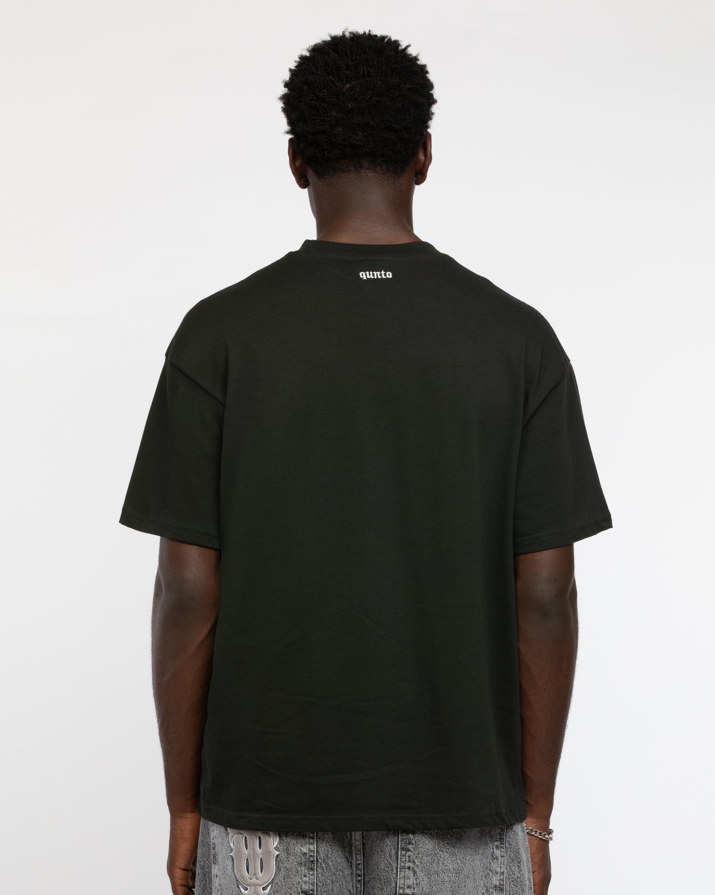 QT BLACK ON BLACK TSHIRT