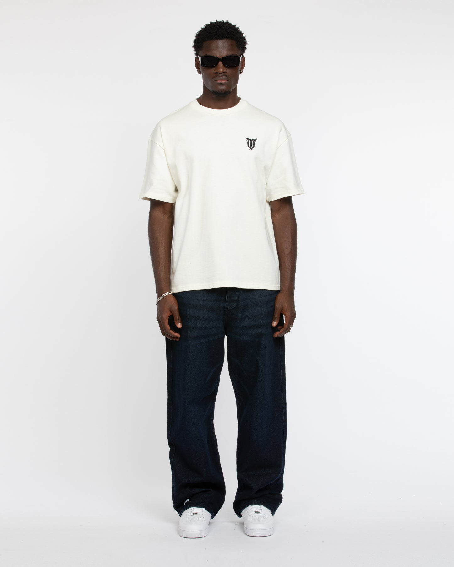 QT Logo White Tshirt