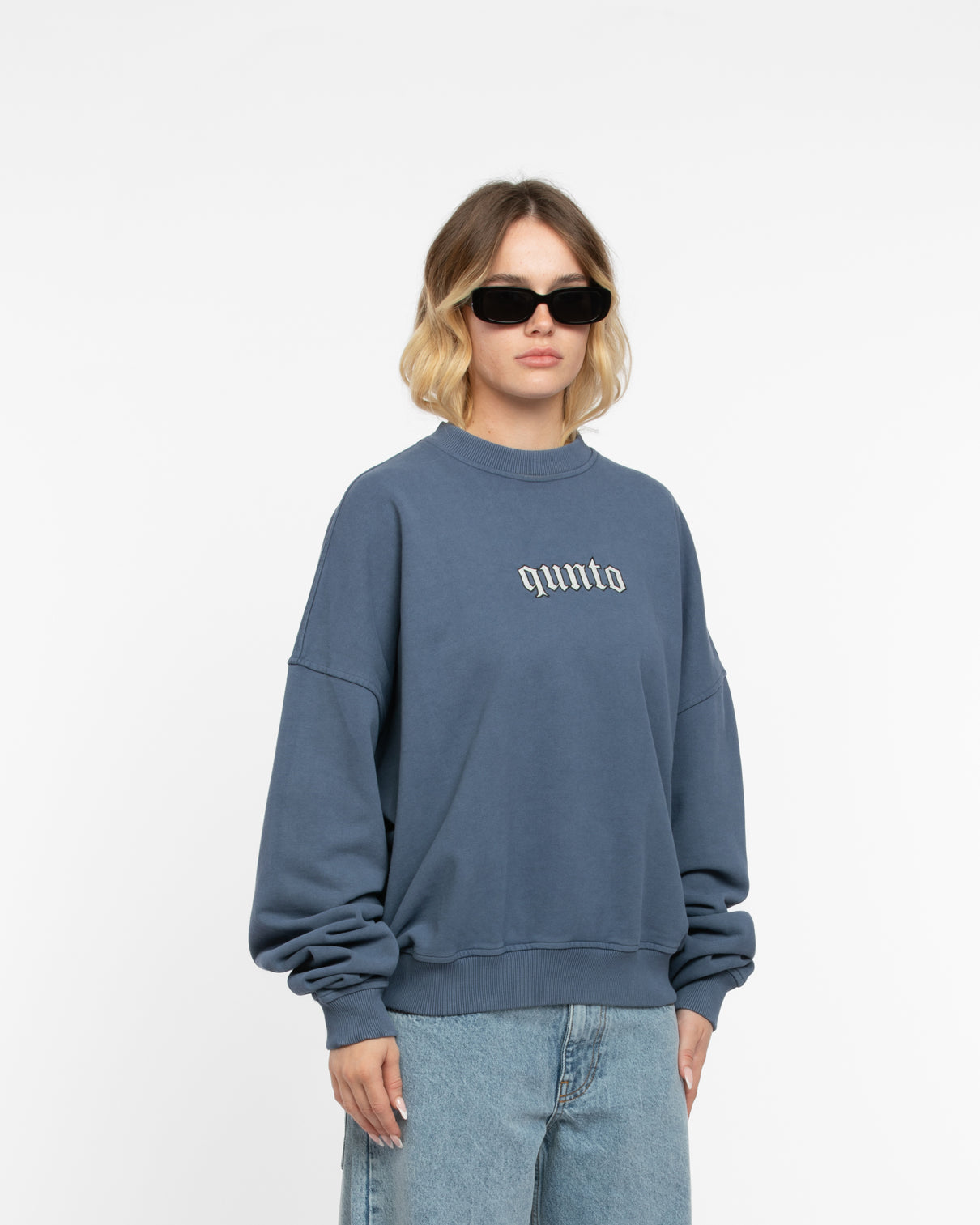 ESSENTIALS BLUE SWEATER