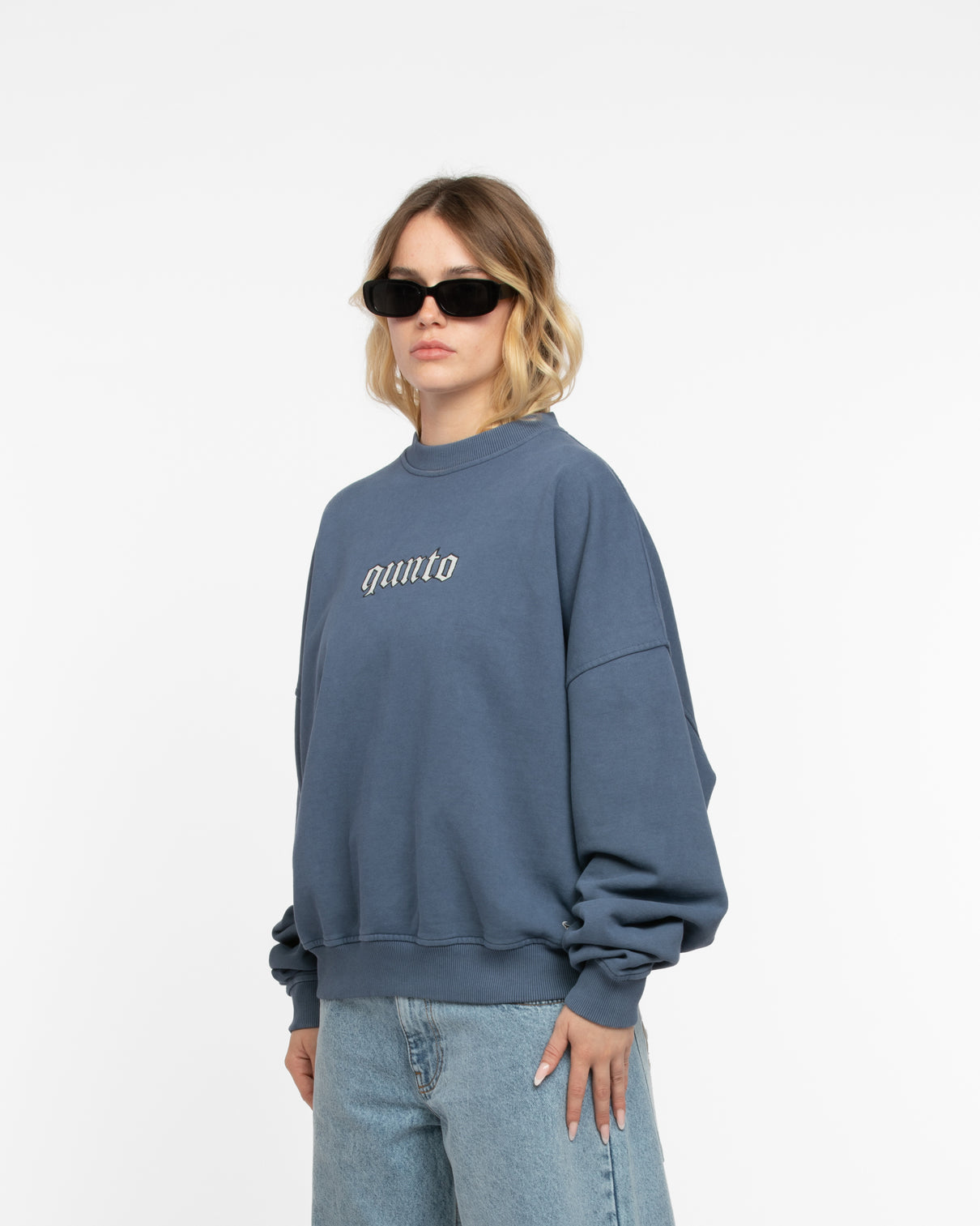 ESSENTIALS BLUE SWEATER