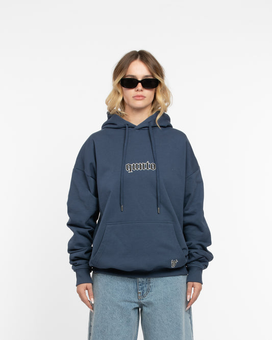 ESSENTIALS BLUE HOODIE