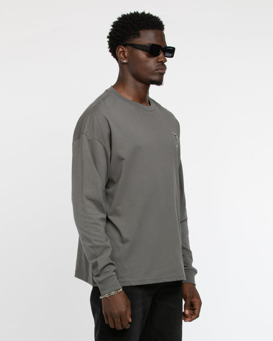LONGSLEEVE BASIC GREY