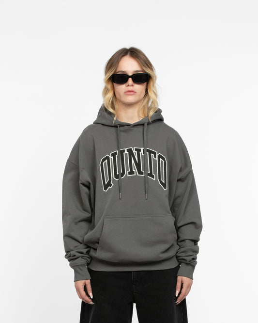 BLACK ON GREY HOODIE