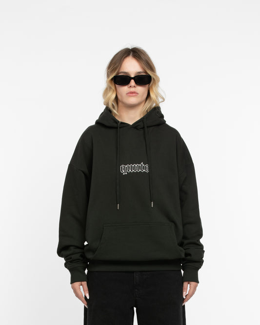 ESSENTIALS BLACK HOODIE