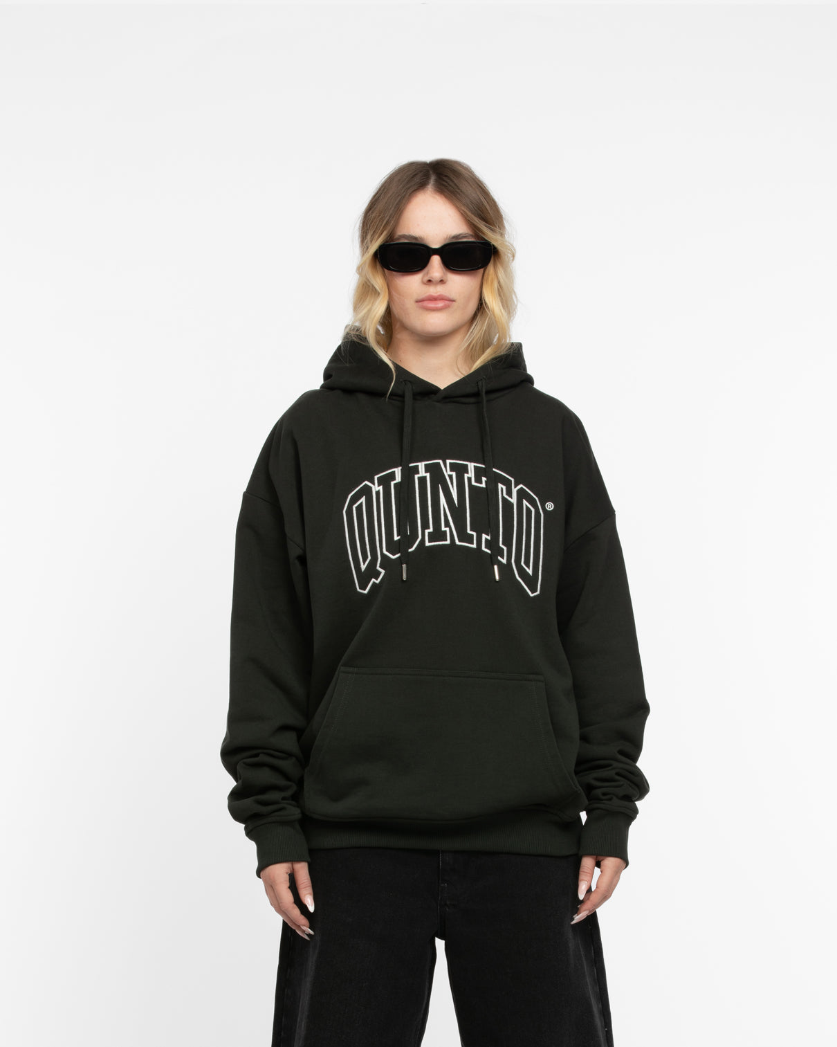 BLACK ON BLACK HOODIE