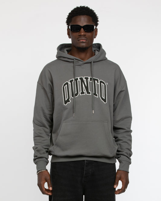 BLACK ON GREY HOODIE