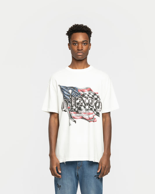 American Flags T-Shirt White