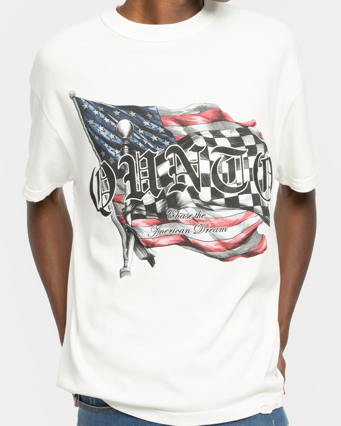 American Flags T-Shirt White