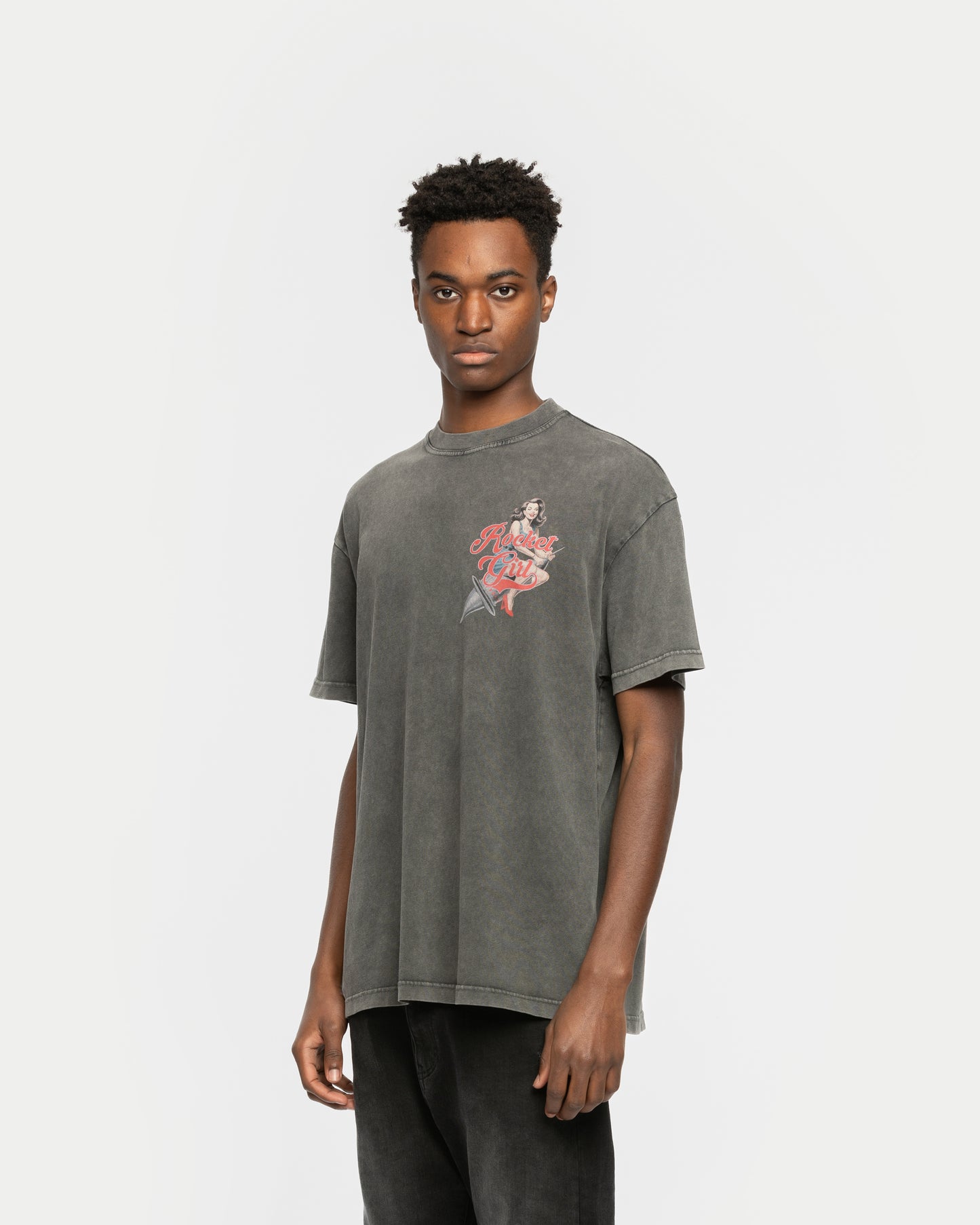 Rocket Girl T-Shirt Grey