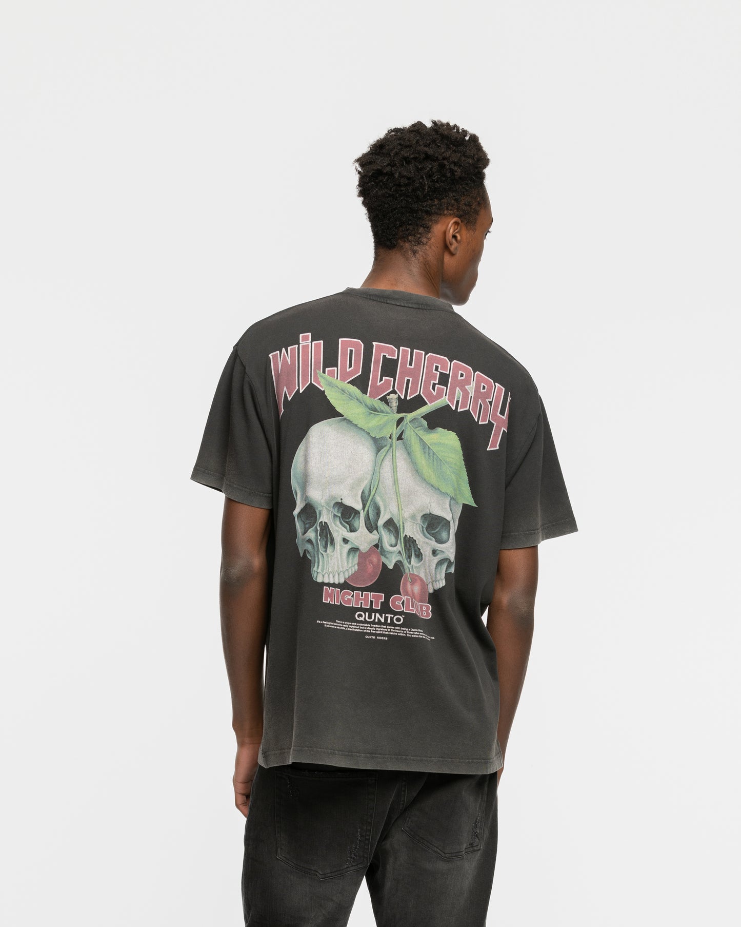 Wild Cherry T-Shirt Black