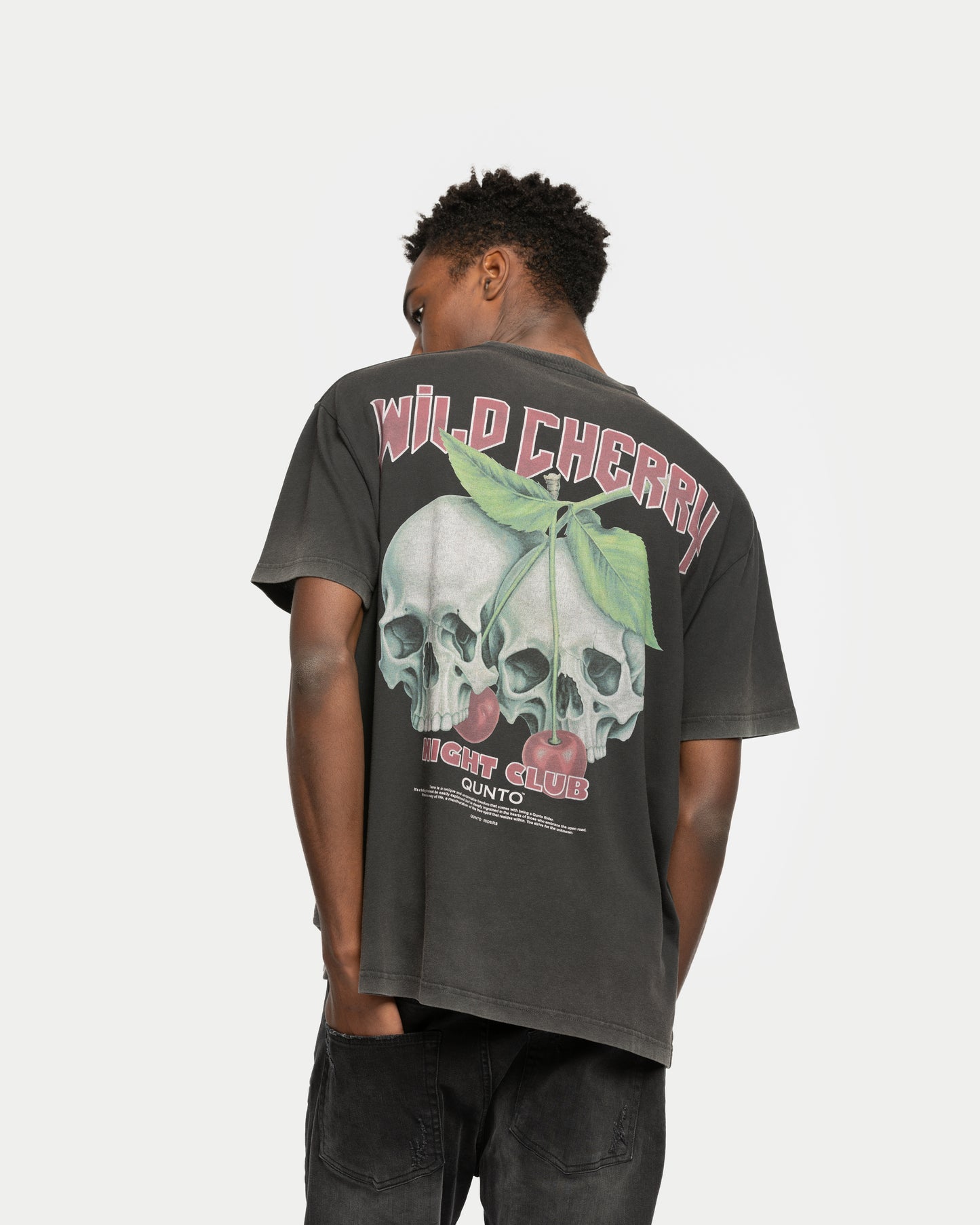 Wild Cherry T-Shirt Black