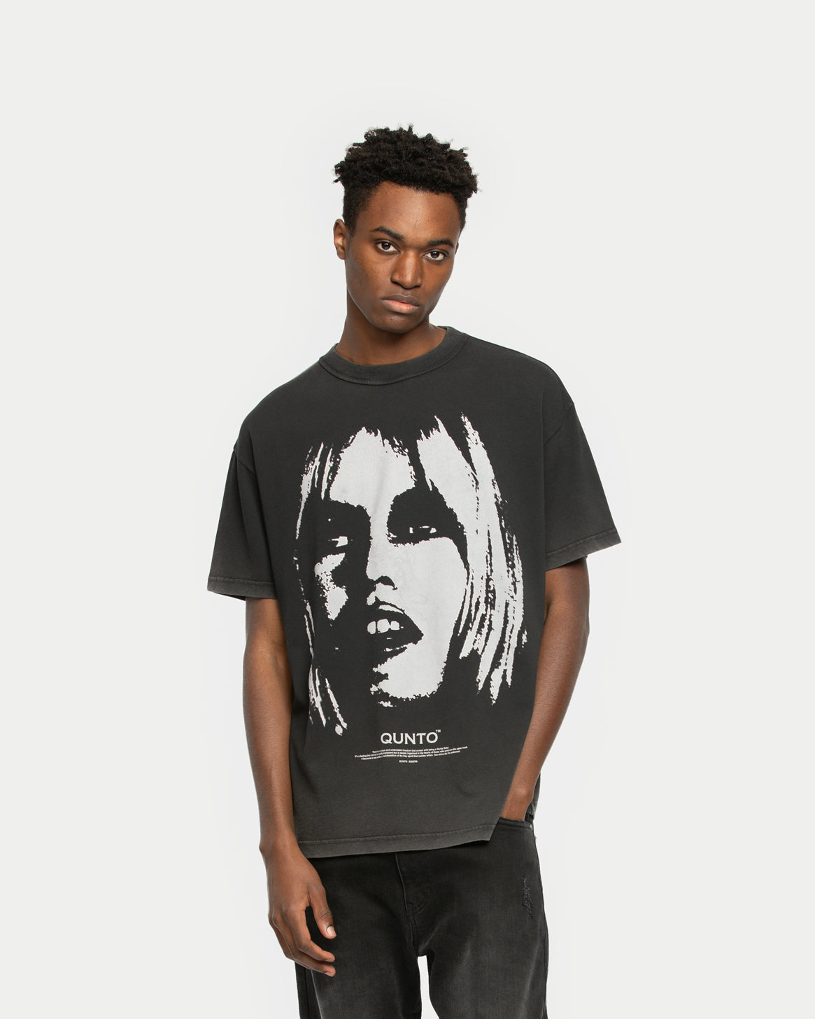 Biker Girl T-Shirt Grey