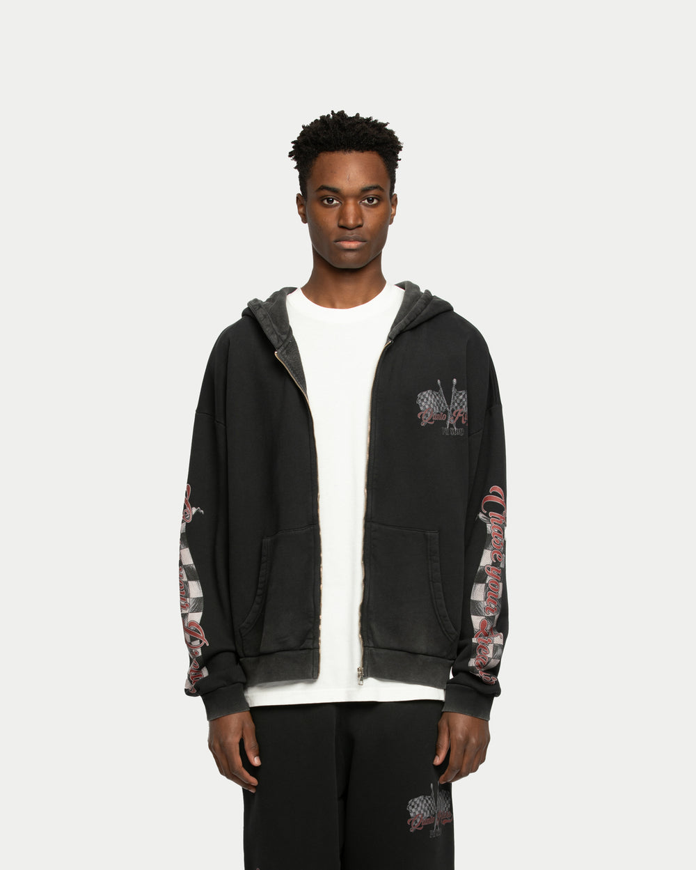 Pit Stop Zipper Hoodie