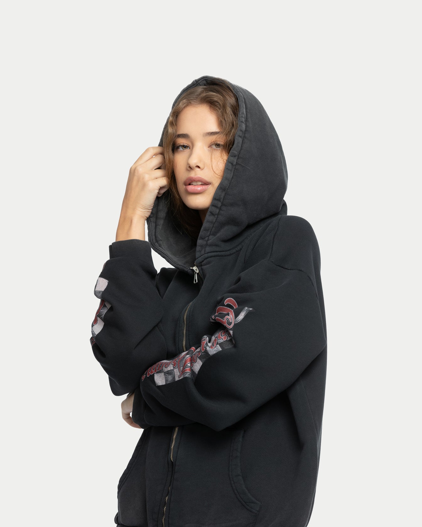 Pit Stop Zipper Hoodie